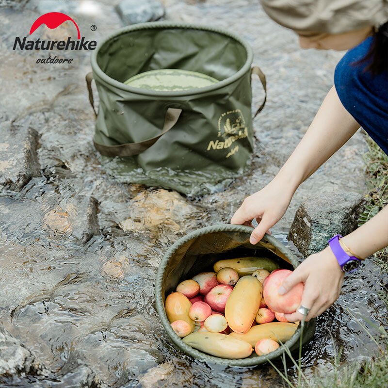 Xô Nước Gấp Gọn Đa Năng Naturehike NH20SJ040 Dã Ngoại