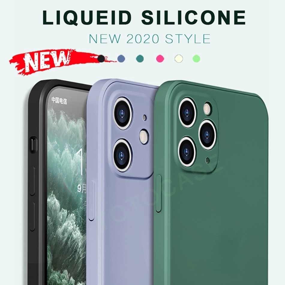 Ốp điện thoại màu kẹo cho compatible for IPHONE 11 PRO MAX SE 2020 6 6S 7 8 PLUS X XS