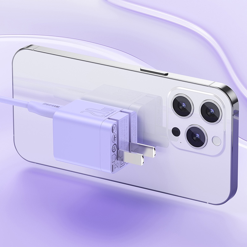 Củ sạc BASEUS Super Si Pro 20W USB C thích hợp cho iPhone 13 12