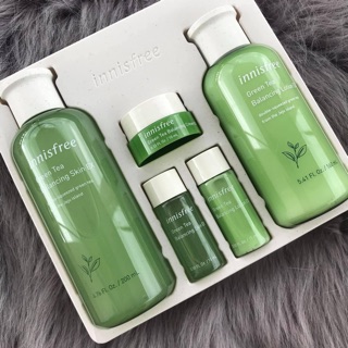 Set dưỡng trà xanh Inisfree