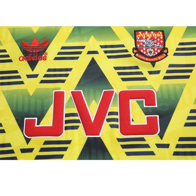 Áo Thun Bóng Đá Dài Tay Đội Tuyển Arsenal 1993 Phong Cách retro Size S-XXL
