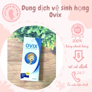 [ Giá rẻ nhất ] Dung dịch vệ sinh họng Ovix hết đau họng họng hạt, amydal cho trẻ em người lớn lọ 20ml