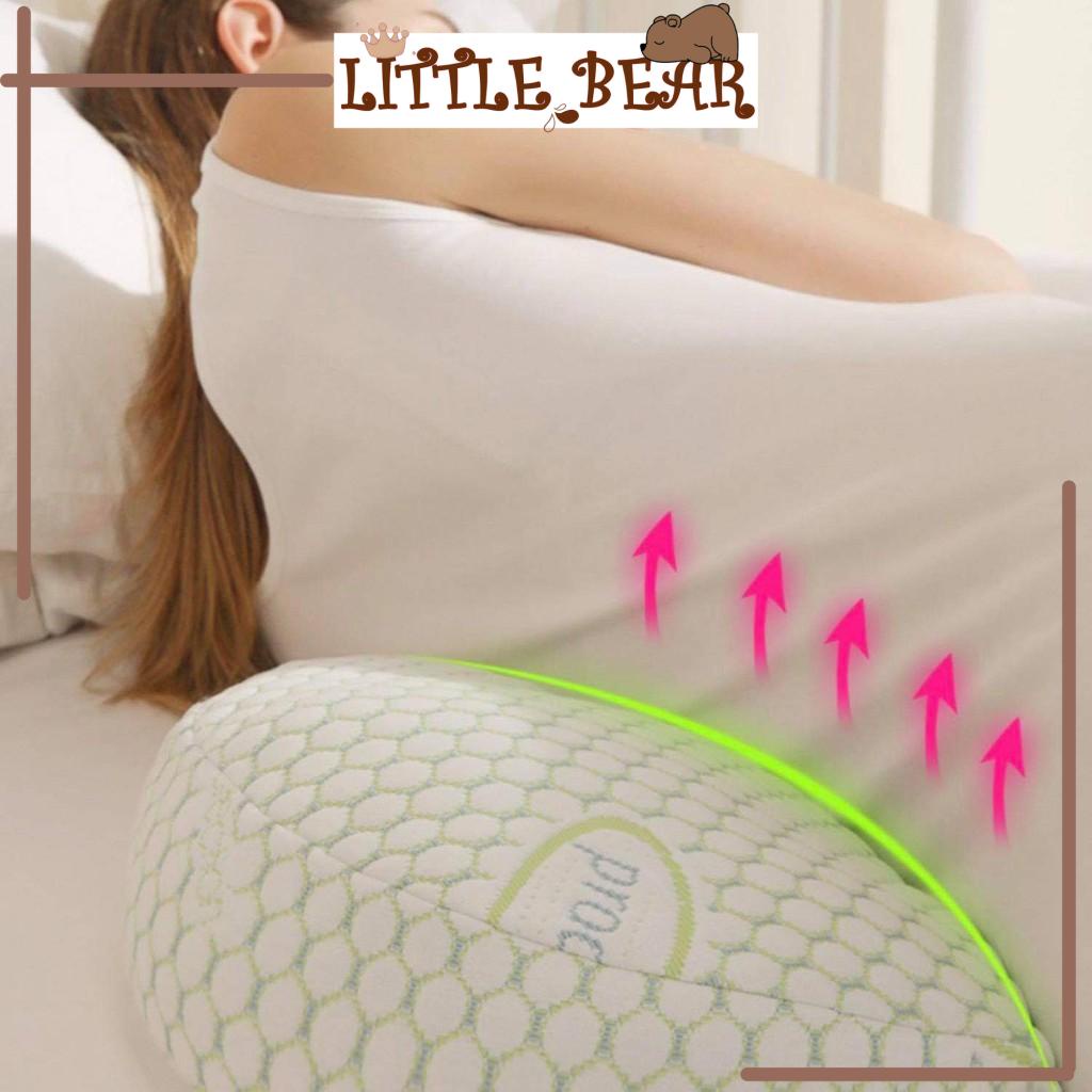 Gối bầu cánh tiên cao cấp nâng đỡ bụng hỗ trợ giảm đau lưng cho mẹ bầu Mịn Kids