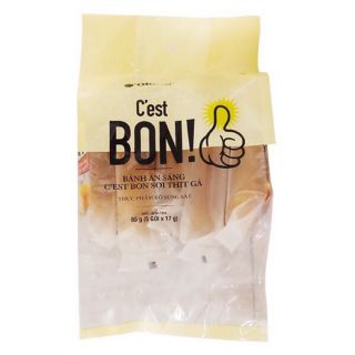 Bánh ăn sáng sợi thịt gà C'est Bon Orion 85g (5 gói nhỏ)