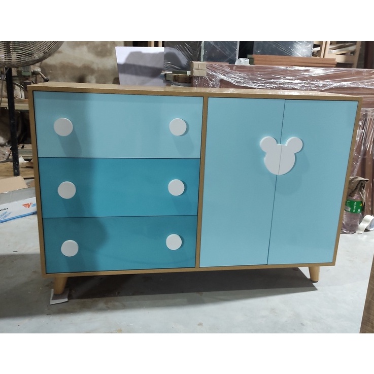 tủ trẻ em đa năng tủ trẻ em nằm gỗ MDF phủ Melamine chống ẩm cao cấp - Vapo