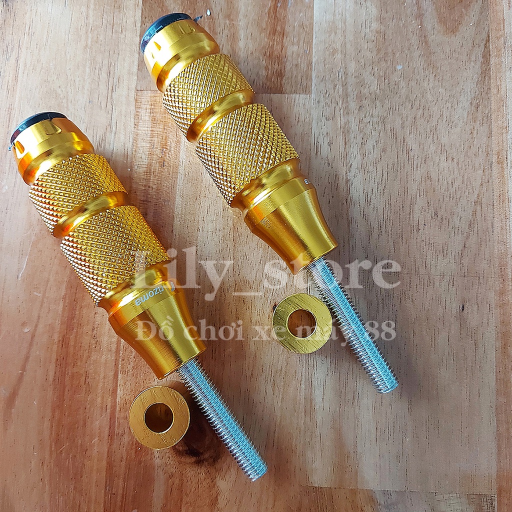 Gù chống đổ sau chống ngã xe kiêm gác chân gắn exciter winner airblade và các dòng xe khác giá 1 cặp