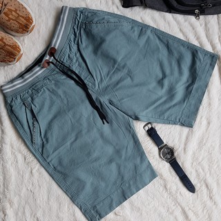 QUẦN SHORT KAKI LƯNG THUN