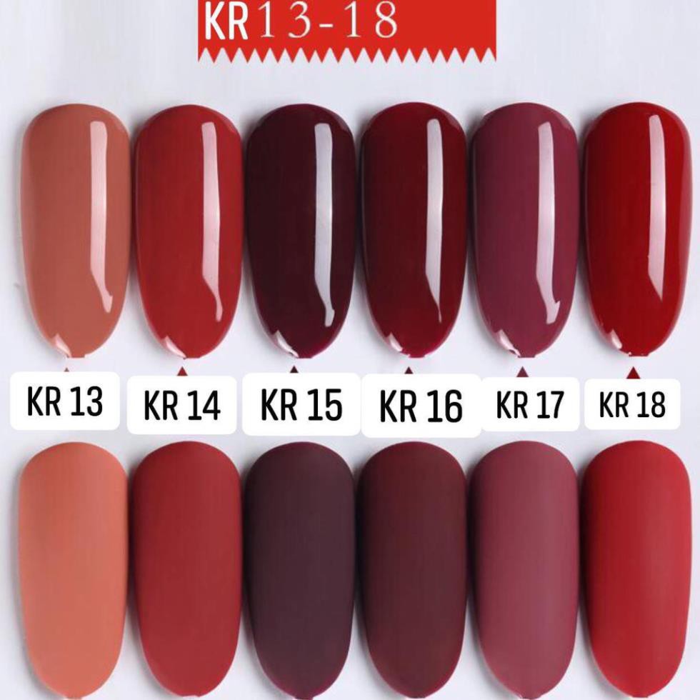 Sơn Gel AS vỏ đen Mã KH TỪ 13 ĐẾN 24