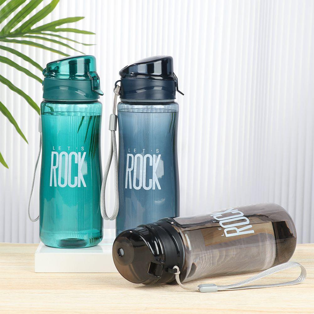 ♫DAPHNE♫ 550m Plastic Water Bottle Drinkware Drinking Cup Drink Bottle Water Cup Outdoor Climbing Fitness Sports Portable Travel Kettle/Multicolor