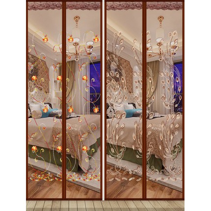 Rèm cửa chống muỗi kích thước 70-220cm có nam châm sử dụng tiện lợi