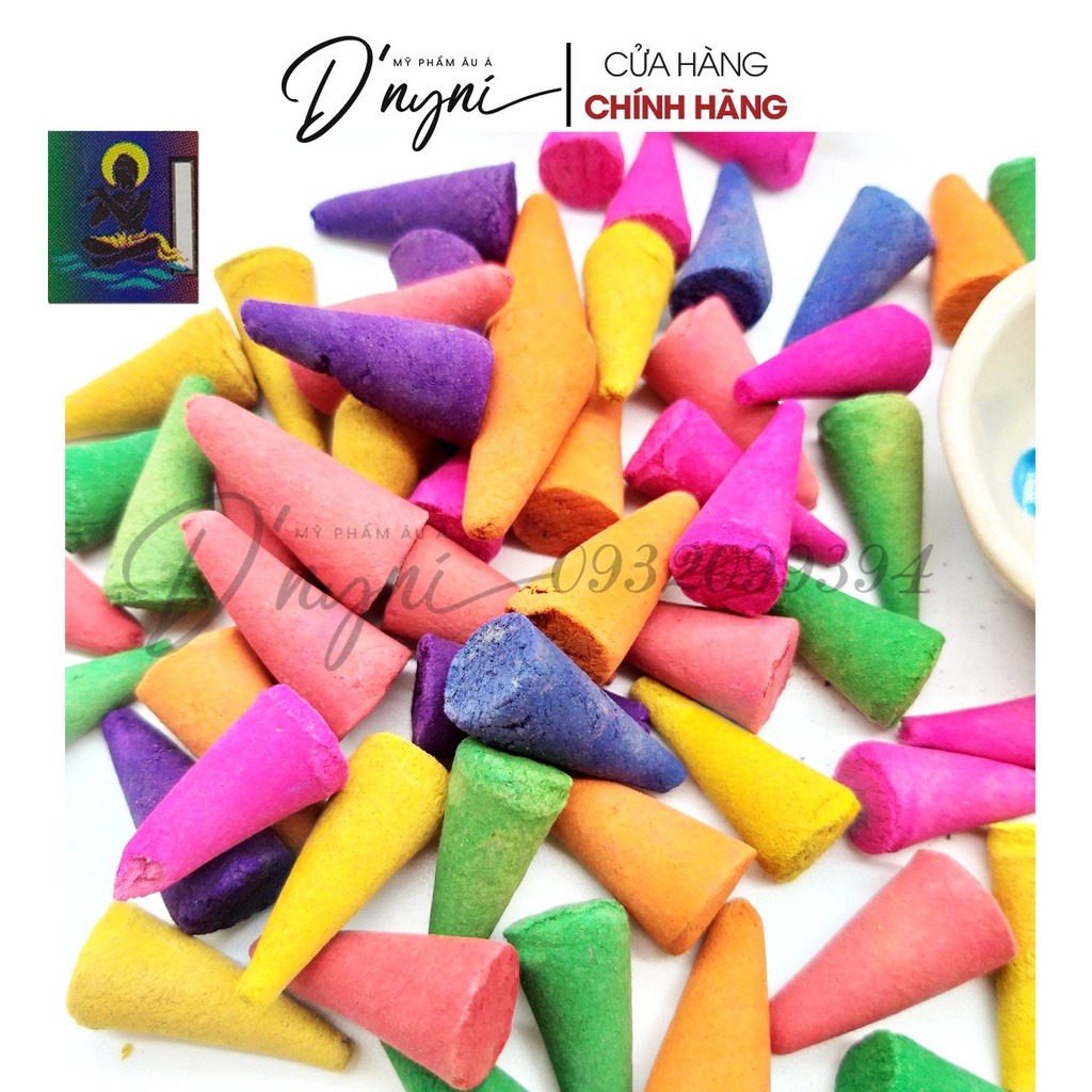 Trầm Hương Nụ MIX SCENT Nhiều Hương Hoa Thái Lan (100 nụ kèm chén sứ)