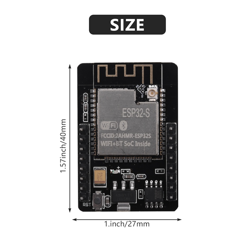Bảng Mạch Phát Triển WiFi Bluetooth Esp32-CAM Với Camera OV2640 + FTDI USB Sang TTL + Ăng Ten IPEX 2.4G SMA