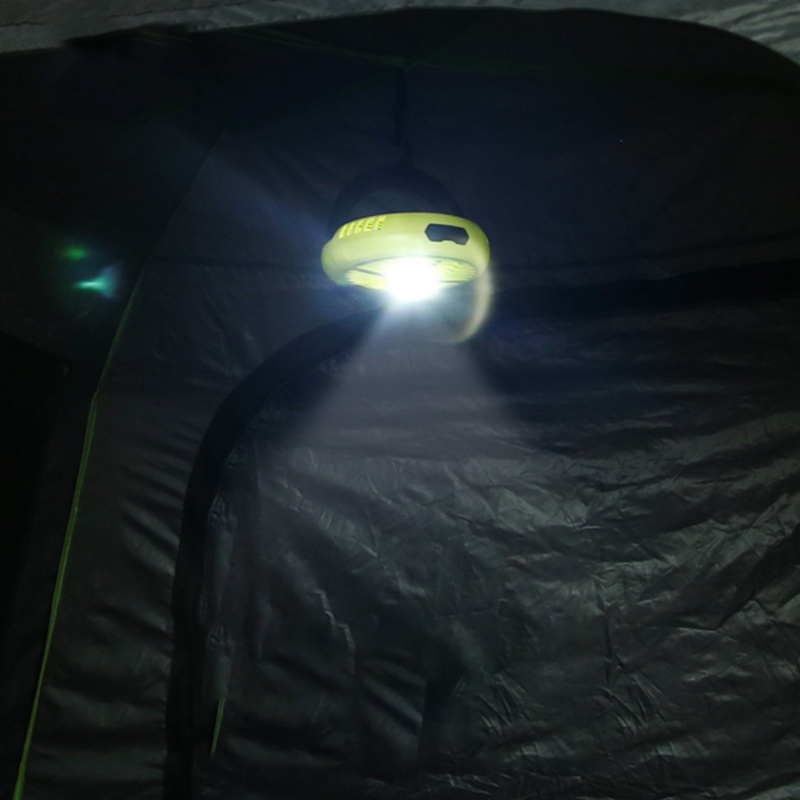 Quạt Cắm Trại Kèm Đèn Led Sạc Usb Tiện Dụng | BigBuy360 - bigbuy360.vn