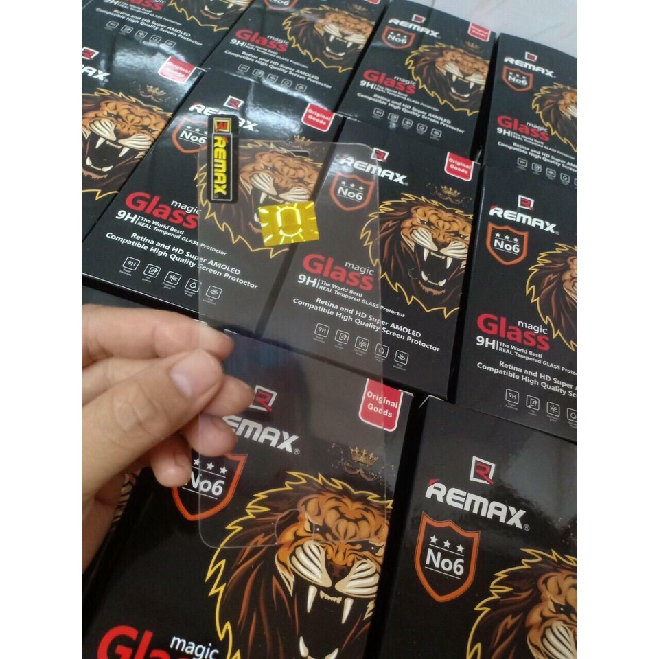 Kính cường lực trong cho iPhone 13/ 12 Pro Max/ 11/ X/ XS/ 8/ 7/ 6 Plus /5 chính hãng Remax