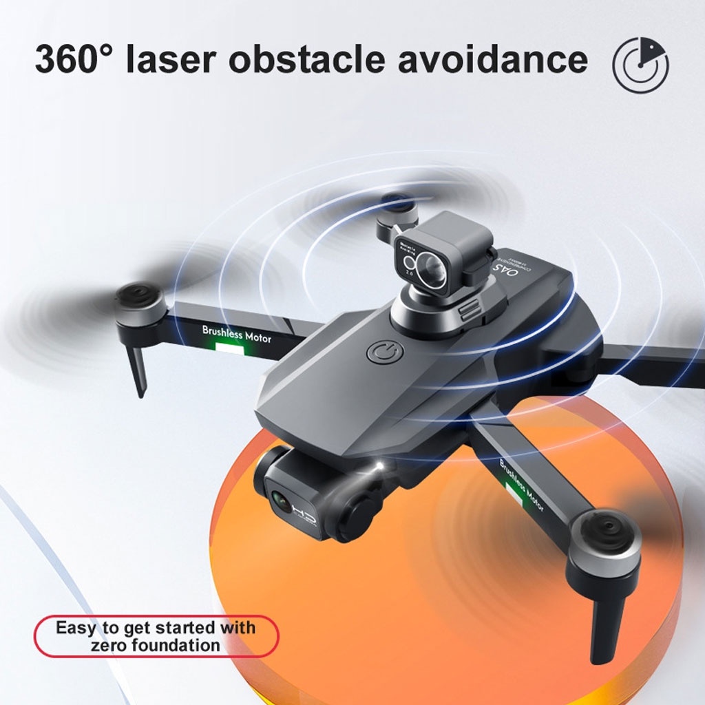 Drone RG101 Max 2022 Tránh Vật Cản, Flycam 6K FPV Máy Bay Không Người Lái Chụp Ảnh Quay Phim Động Cơ Không Chổi Than
