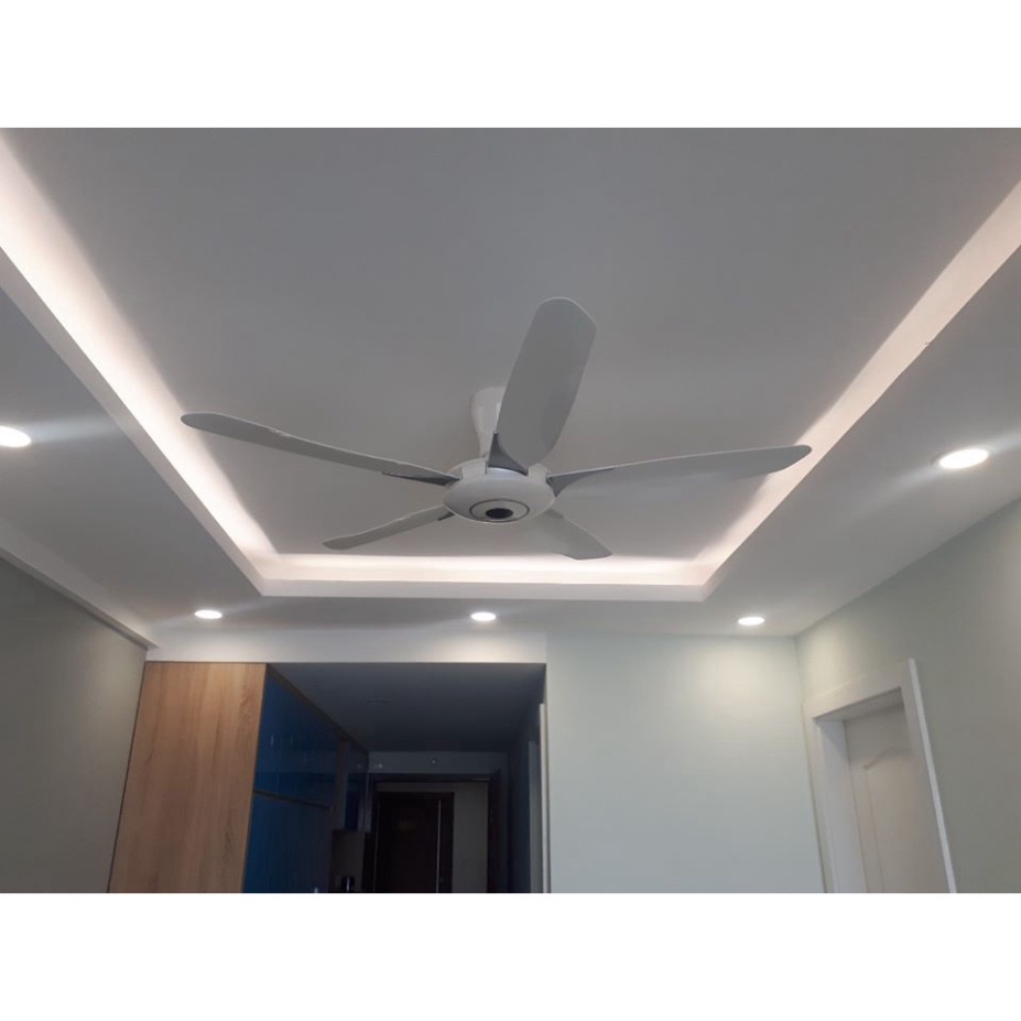 Quạt trần 5 cánh Panasonic F-60WWK điều khiển từ xa tiết kiệm điện