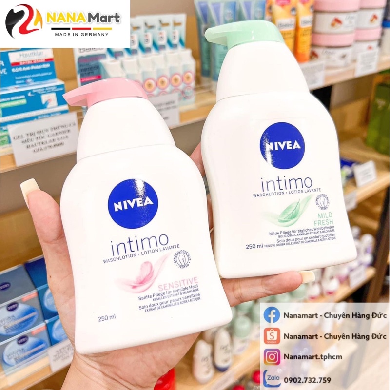 Dung dịch vệ sinh phụ nữ NIVEA INTIMO