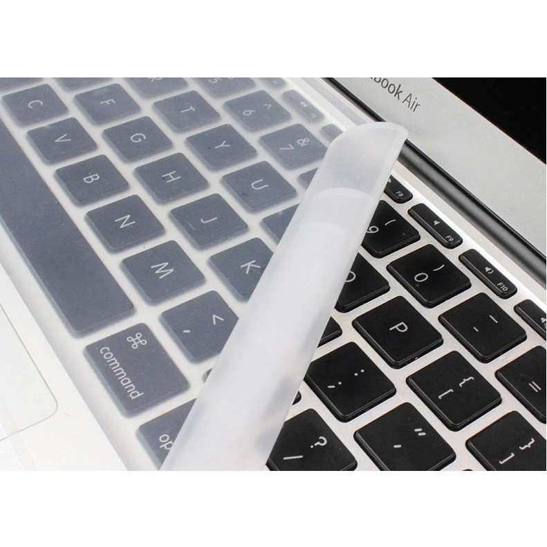 Tấm phủ silicon cho bàn phím laptop Macbook