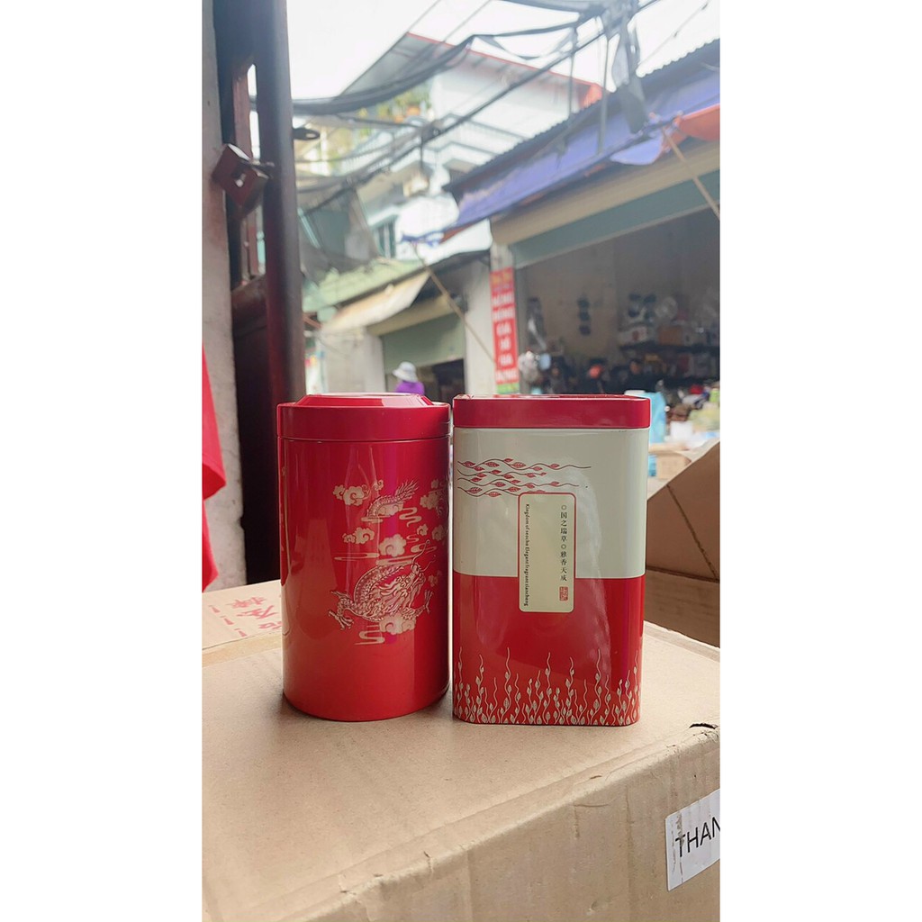 Hộp đựng chè hình vuông, hình tròn