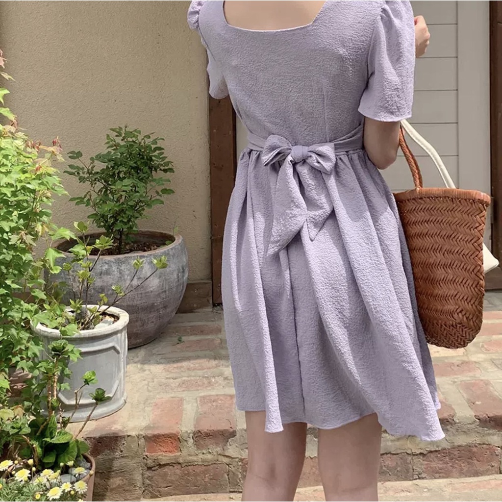 Váy công chúa/ Đầm dự tiệc/Váy thắt nơ sau lưng/ Váy tiểu thư