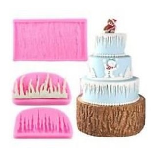 Khuôn Vân Khúc Cây Khúc Gỗ Lớn Có Bo - KHUÔN SILICON