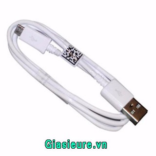 Cáp Sạc SamSung Sịn 0,7m - Dây Sạc Android Màu Trắng Loại Tốt