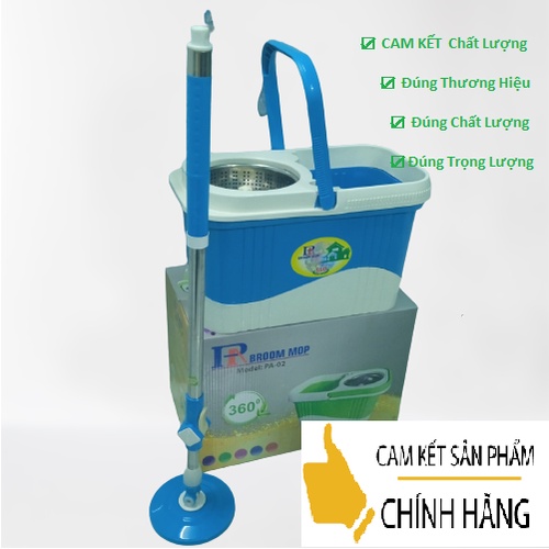 Bộ lau nhà thông minh PABROOM MOP,xoay 360 độ