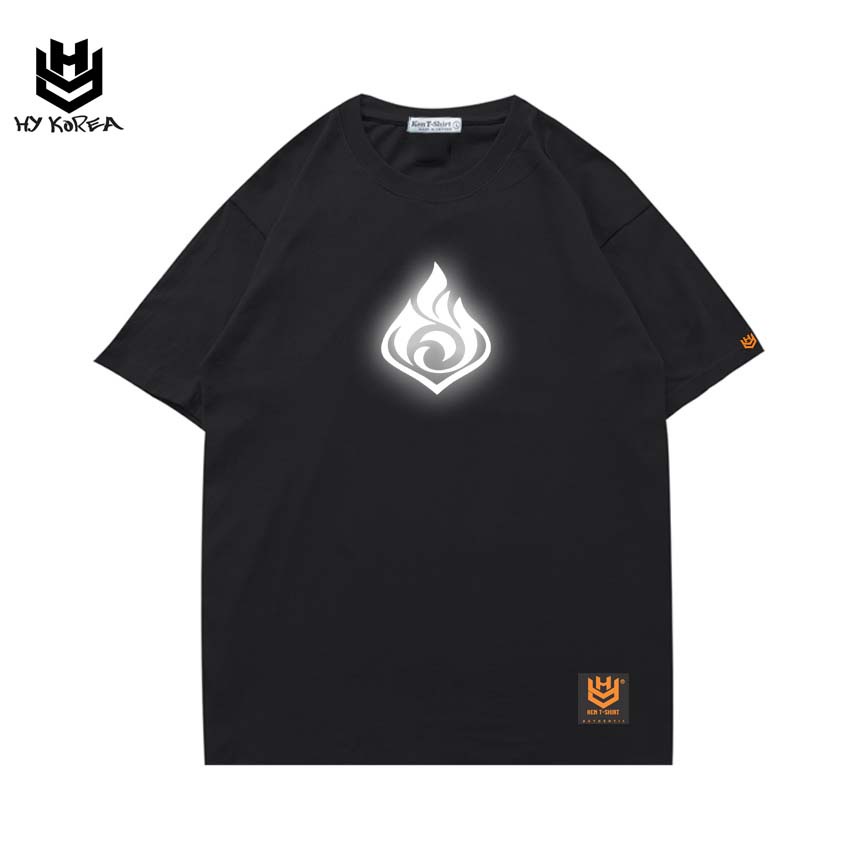 Áo Thun Phản Quang 159 Cotton 75% Form Rộng Unisex Nam Nữ Rẻ Đẹp HY KOREA