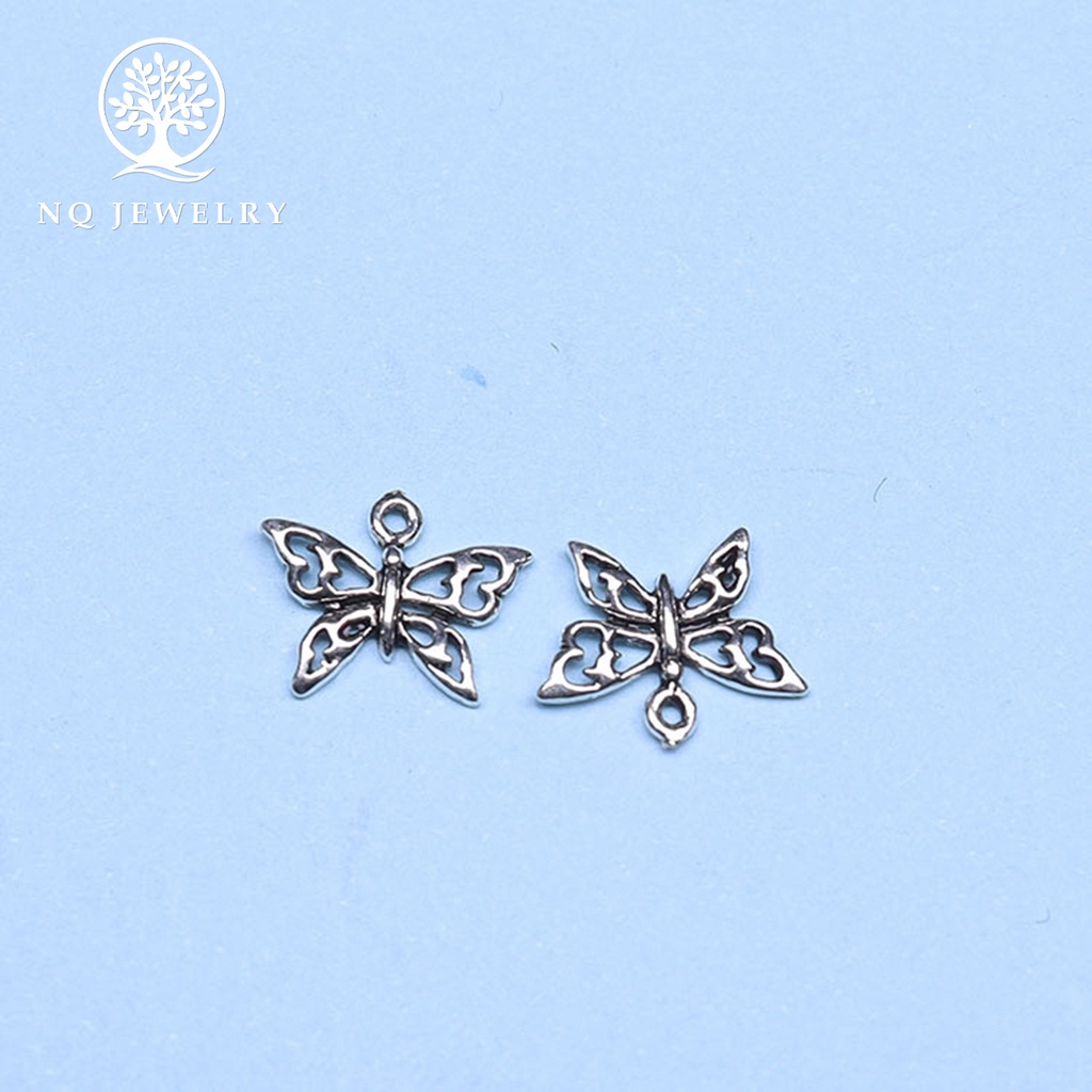Charm bạc hình con bướm - NQ Jewelry