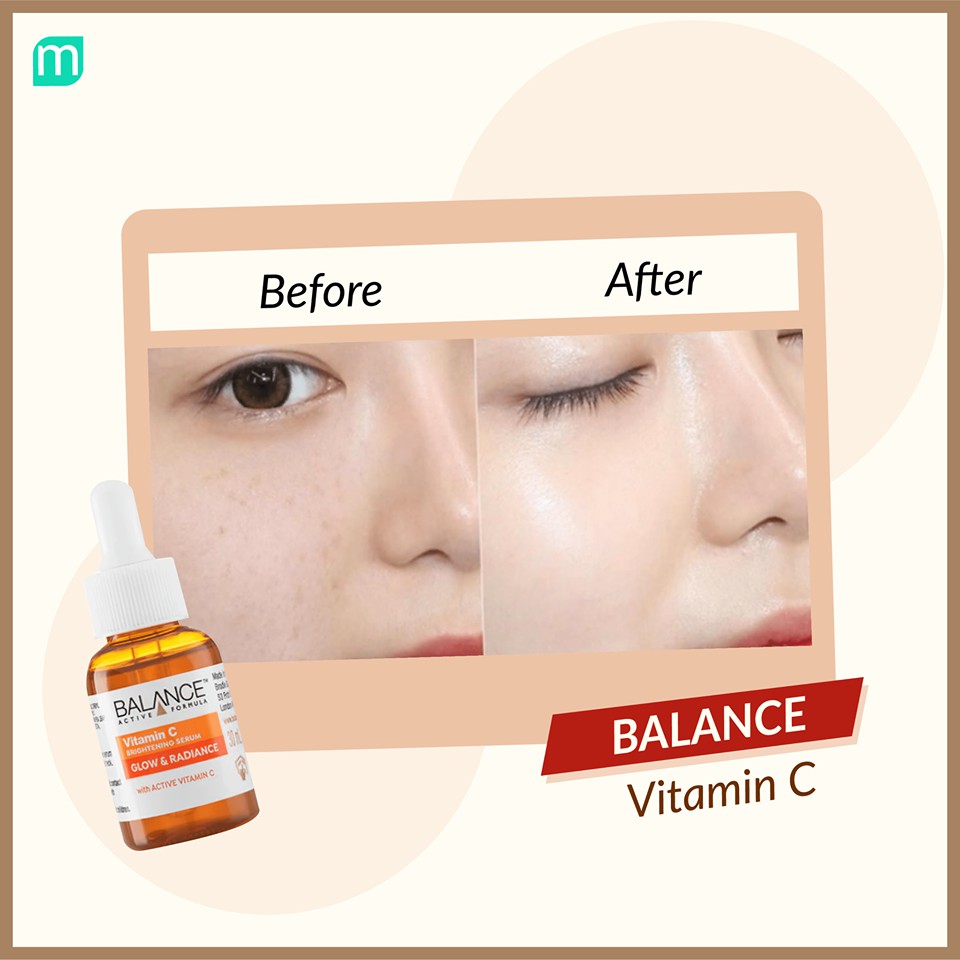 Serum Balance Vitamin C Trắng da, mờ giảm thâm 30ml