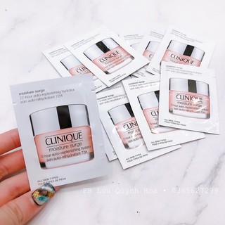 Kem dưỡng Clinique Moisture Surge 72h sample 1ml