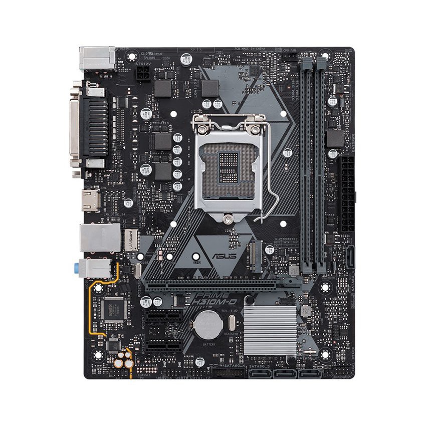 Mainboard ASUS PRIME H310M-D (Intel H310, Socket 1151, m-ATX, 2 khe RAM DDR4)