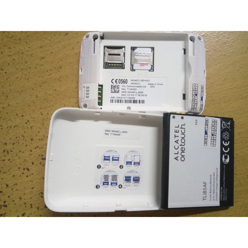 Bộ phát wifi 4G/LTE Airtel MW40 - Pin 1800mAh, 15 user.