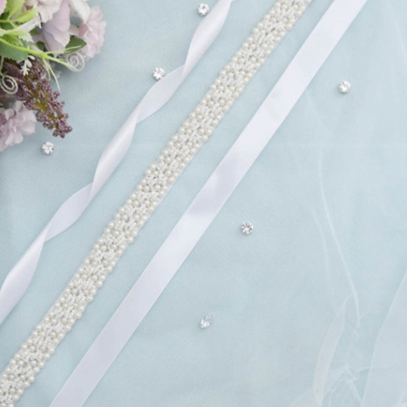 Thắt Lưng Đính Hạt Ngọc Trai Cho Nữ Dự Tiệc
