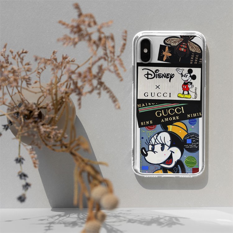 Ốp lưng iphone GUCCI X MICKEY MOUSE cho Iphone 5 6 7 8 Plus X Xr 11 12 Pro Max JC20200800056