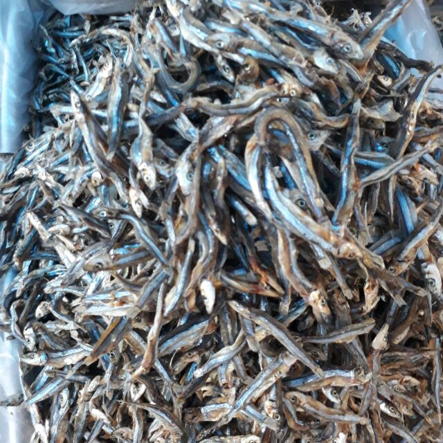 500 gram cá cơm khô biển Nha Trang, cá cơm khô sọc đen