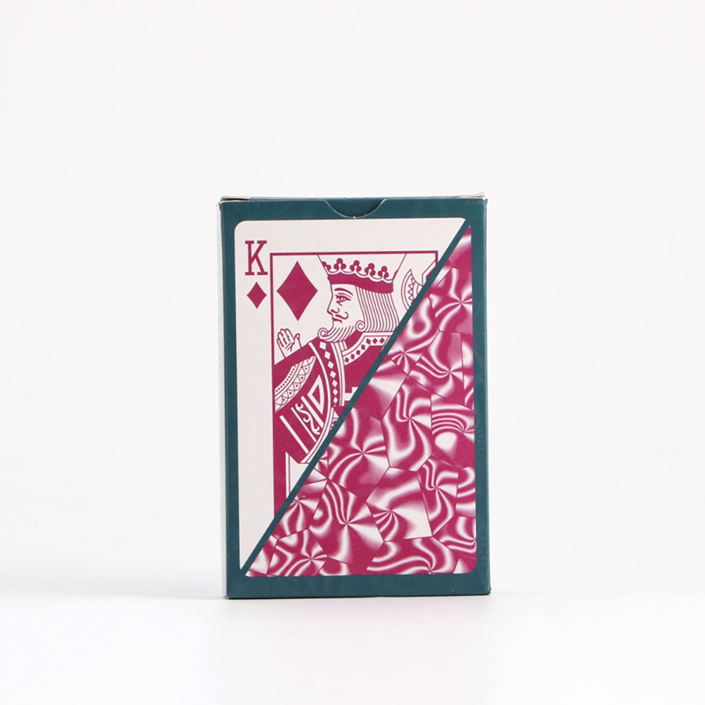 Bộ Bài Tây Nhựa MDD Classic Màu Hồng Bền Đẹp Chống Nước 100% Plastic Nhựa PVC Chống Gãy Cong BT16-4HO