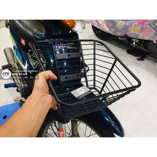 Rổ WAVE nhỏ anpha - loại nhất sơn đen tĩnh điện