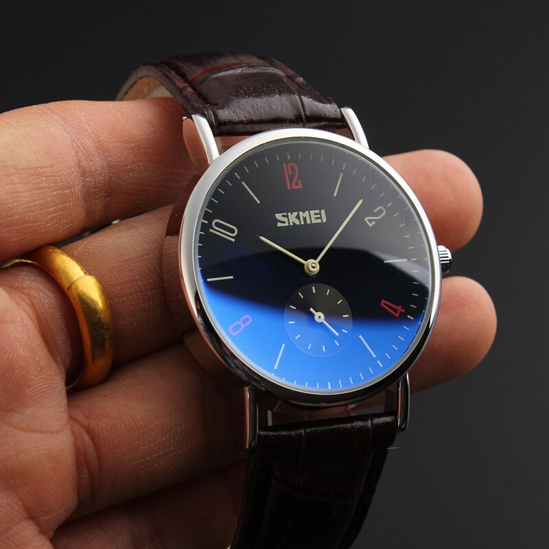 Đồng Hồ SKMEI 9120 Dây Da Kiểu Máy Thạch Anh Sang Trọng Cho Nữ | BigBuy360 - bigbuy360.vn
