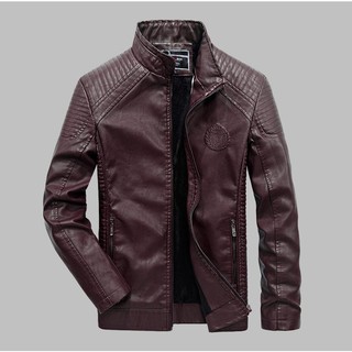 [Free ship từ 99K] Áo Da Nam - Dáng Đẹp Da Chất Mềm Mịn