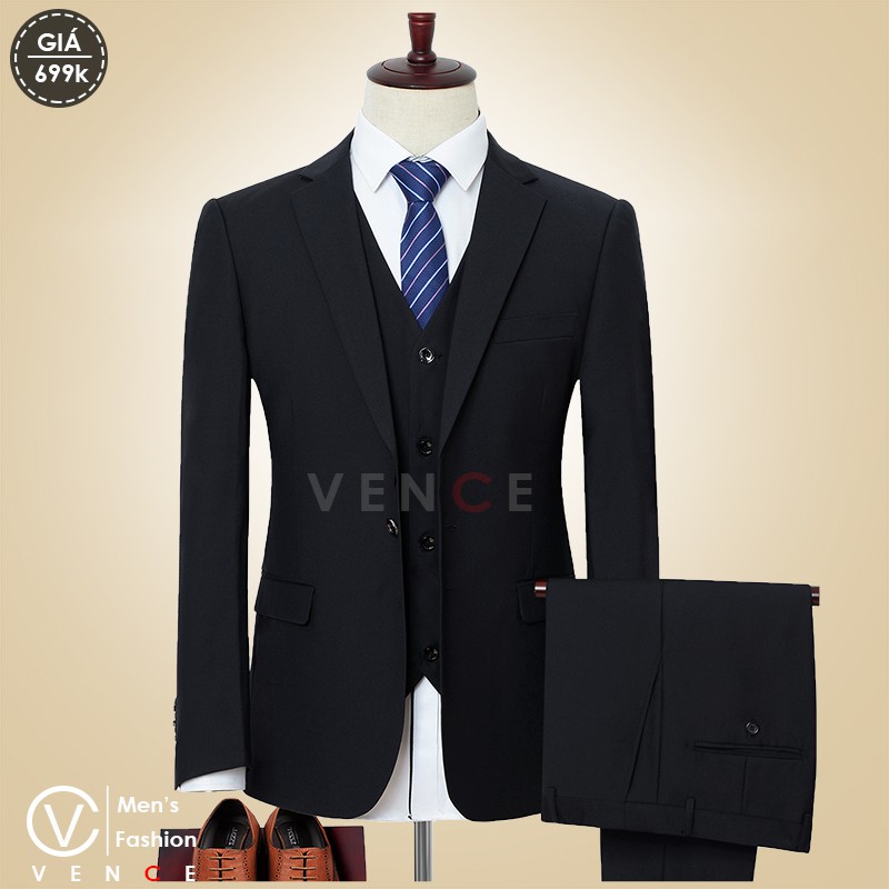 VEST NAM CAO CẤP 1 khuy Form ôm body - kiểu dáng trẻ trung - chất vải đẹp co giãn nhẹ - full size