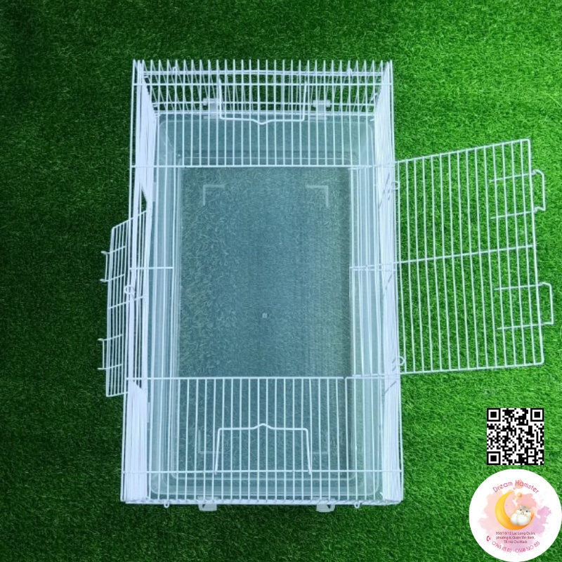 Lồng 60cm khay trong cho hamster, thỏ, bọ ...  (Không phụ kiện)