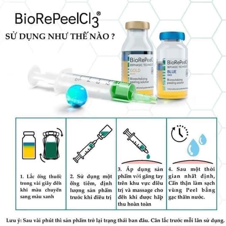 Peel da Bio-repeelcl3 da căng bóng