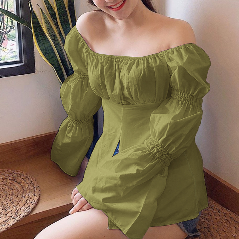  Áo Nữ Thời Trang CELMIA Tay Dài Cổ Vuông Duyên Dáng Cảm | BigBuy360 - bigbuy360.vn