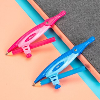 Compa DELI Hồng, xanh - 1 hộp EG20102