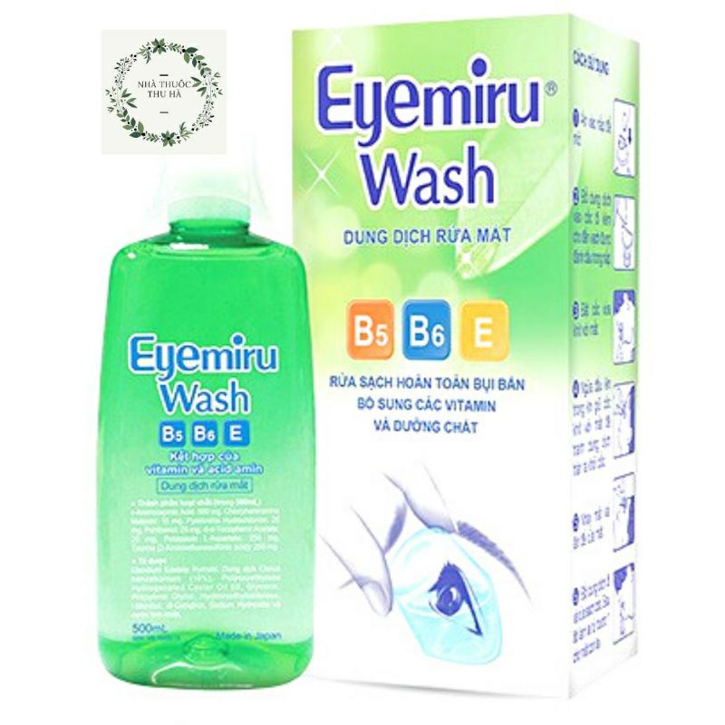 DUNG DỊCH RỬA MẮT EYEMIRU WASH