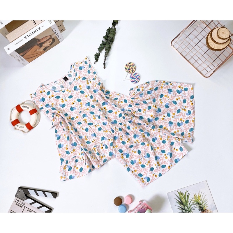 Đồ bộ tole - Đồ bộ lanh đùi, áo cánh tiên xinh xắn