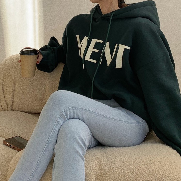 Áo Hoodie Dáng Rộng In Chữ Cá Tính | BigBuy360 - bigbuy360.vn