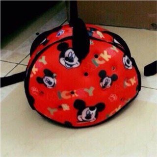 Nón bảo hiểm HeadGuard- mickey đỏ