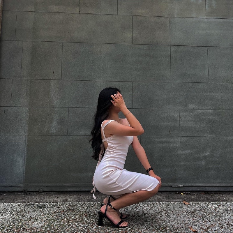 Feme Dress | Đầm ôm body thiết kế cột dây quyến rũ, tôn dáng